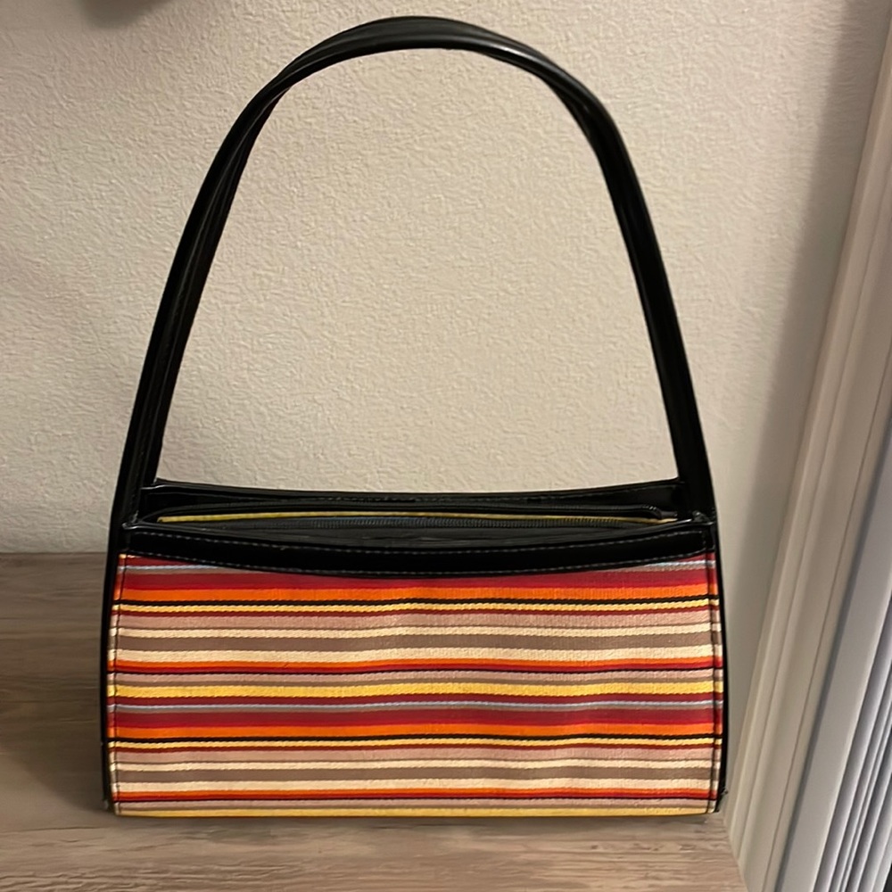 Vintage Multi Striped Purse
